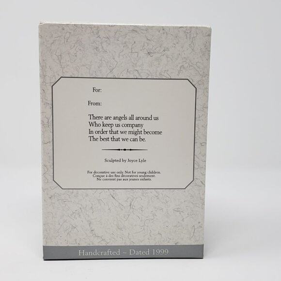 1999 Hallmark Inspirational Angel Spring Handcrafted Keepsake Easter Ornament - Picture 2 of 7